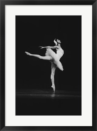 Framed Margot Fonteyn, Swan Lake 1963 Print