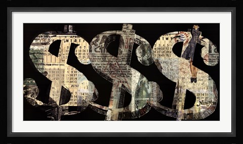Framed Dollar Print