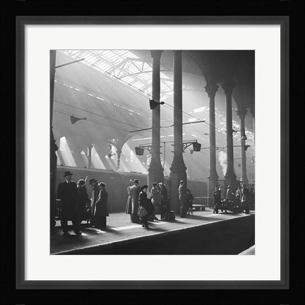 Framed Liverpool Street Station Print