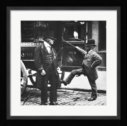 Framed Cast Iron Billy Print