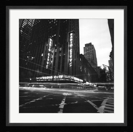 Framed Rush Hour Print