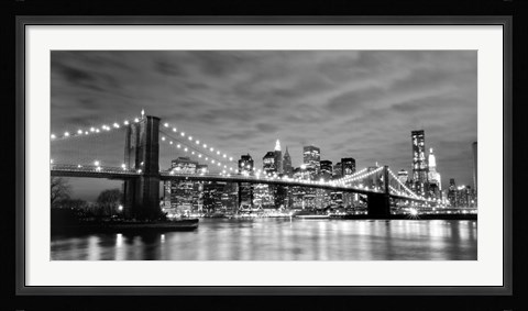 Framed City Connection I Print
