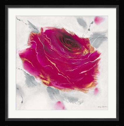 Framed Rosewood II Print