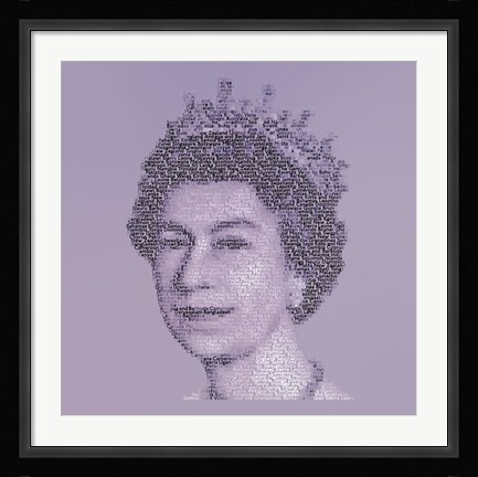 Framed Queen of Her Realms Print