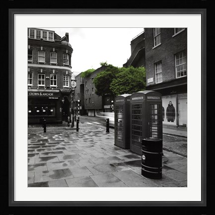 Framed On the Line V Print