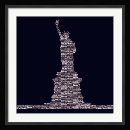 Framed City Type III Print