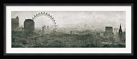 Framed London Landmarks Print