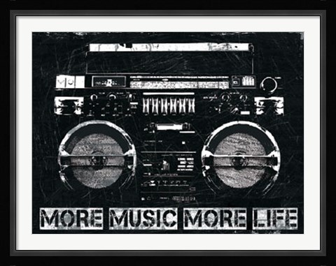 Framed Old Skool I Print