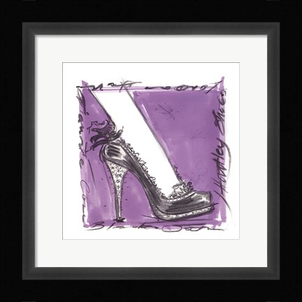 Framed Catwalk Heels I Print