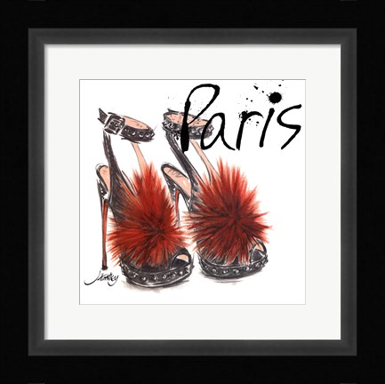 Framed Panache I Print