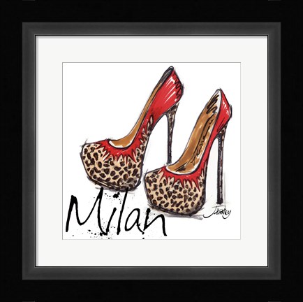 Framed Panache II Print