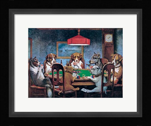 Framed Friend In Need Print