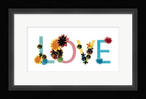 Framed In Bloom II Print