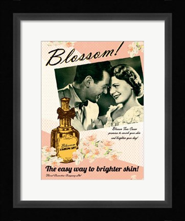 Framed Vintage Beauty II Print