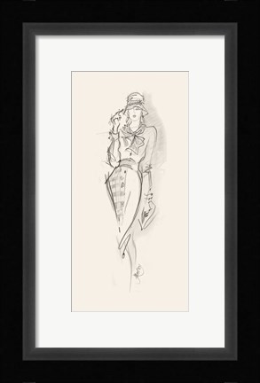 Framed Executive Women IV Print