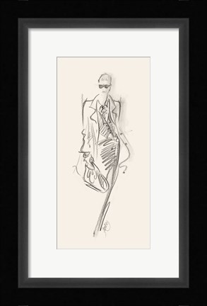 Framed Executive Women V Print