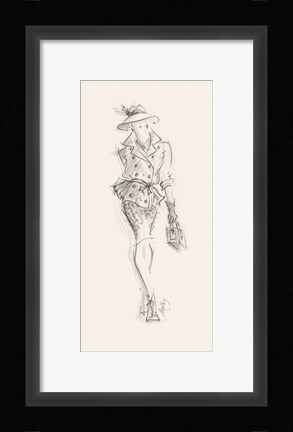 Framed Executive Women VI Print