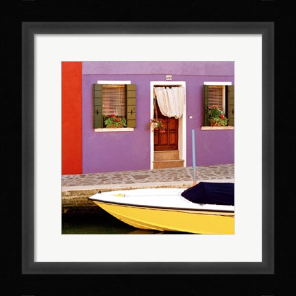 Framed Burano VI Print