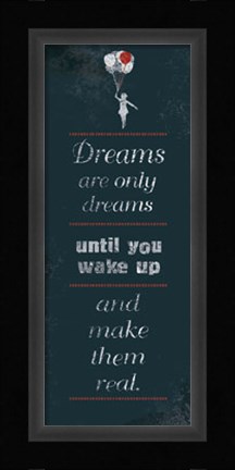 Framed Dreams Print
