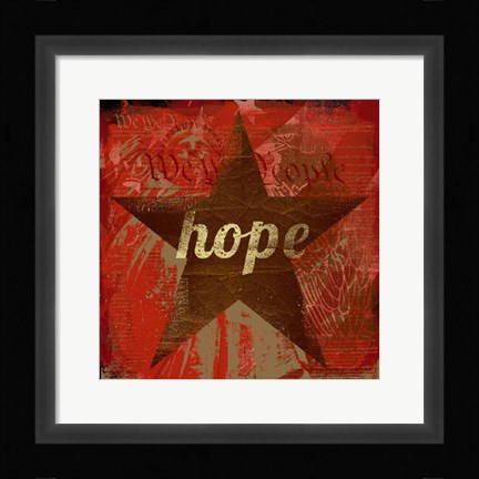 Framed American Dreams I Print