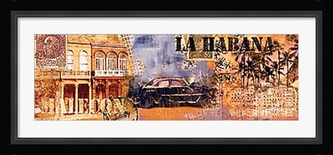 Framed La Habana Print