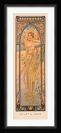 Framed Eclat Du Jour Print