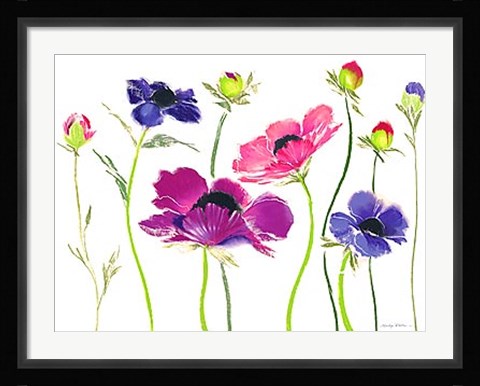 Framed Fanfare I Print