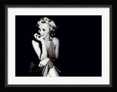 Framed Stay a While Print