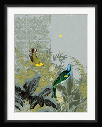 Framed Birdsong at Dawn Print