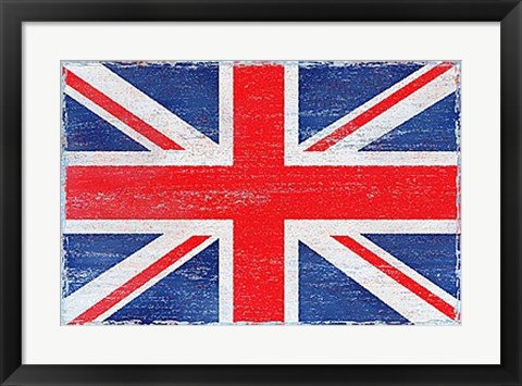 Framed Union Jack Print