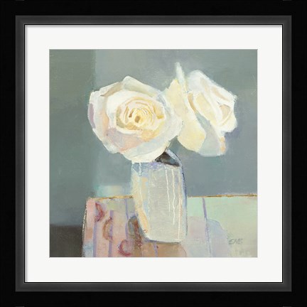 Framed Weekend Roses II Print