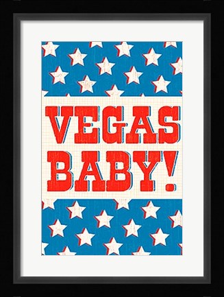 Framed Vegas Baby Print