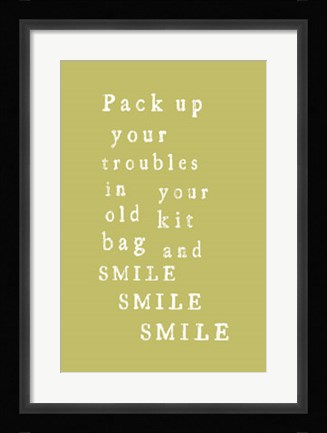 Framed Vintage Expressions II Print