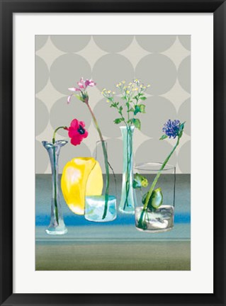 Framed Still Life I Print