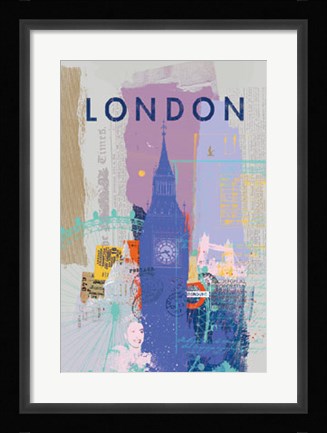 Framed Cities II Print