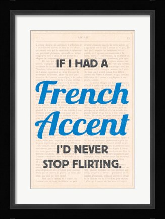 Framed Accents II Print