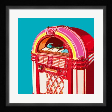 Framed Rockabilly III Print