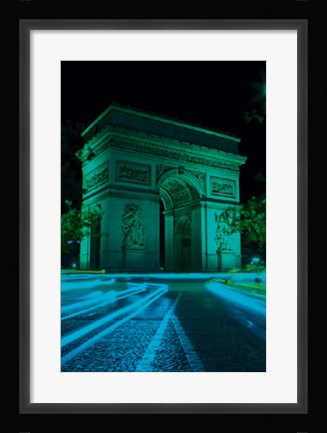 Framed Paris by Night II Print