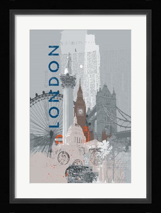 Framed Travel Mono II Print