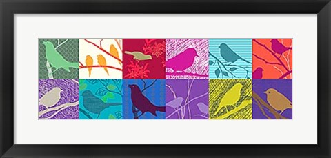 Framed Birdland II Print