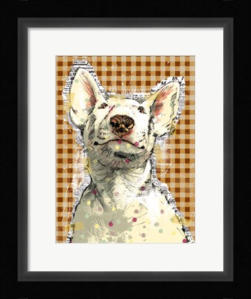 Framed Poppet Dog II Print