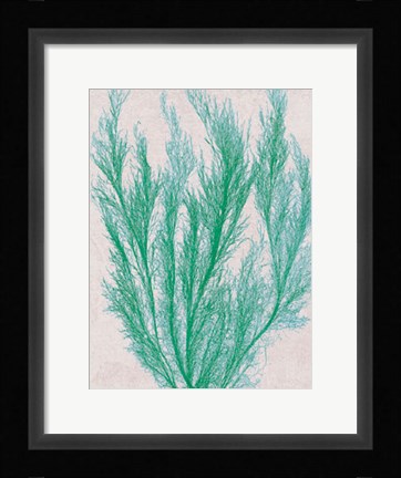 Framed Emerald Sea IV Print