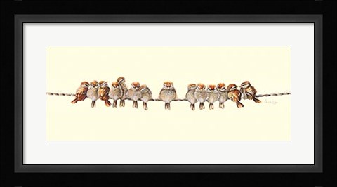 Framed Heads Or Tails Print