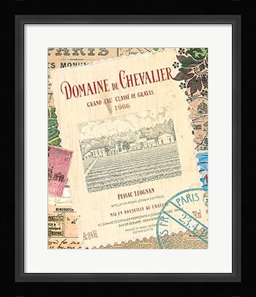 Framed Wine Tour II Print