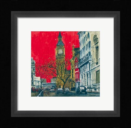 Framed End of the Week, Westminster, London Print