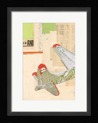 Framed Model Plane 4 Print