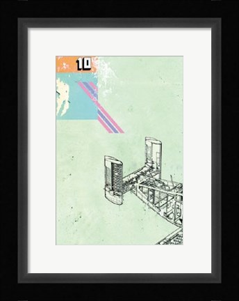 Framed Tail Wing Print