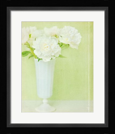 Framed Green Dream I Print