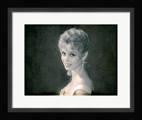 Framed Brigitte Bardot I Print
