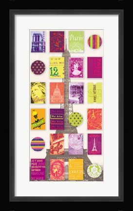 Framed Paris Break Print